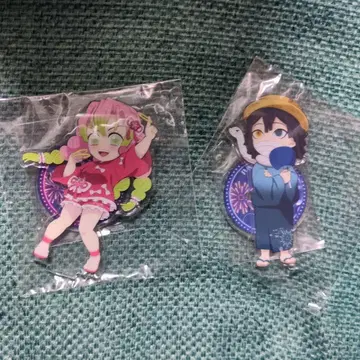 귀멸의 칼날 칸로지 미츠리 이구로 오바나이 불꽃축제 아크릴 스탠드