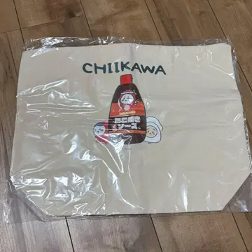 치이카와 (먼작귀) 타코이카 빅 토트백 타코야키 소스