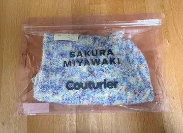 couturier 미야와키 사쿠라 콜라보 니트 캡