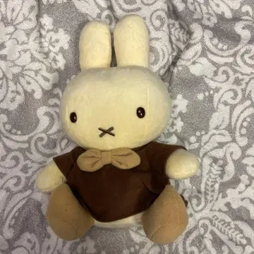 미피 봉제 인형 브라운 미피