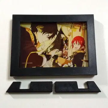 빨강머리 백설공주 카페 류 화이트 액자 마그넷