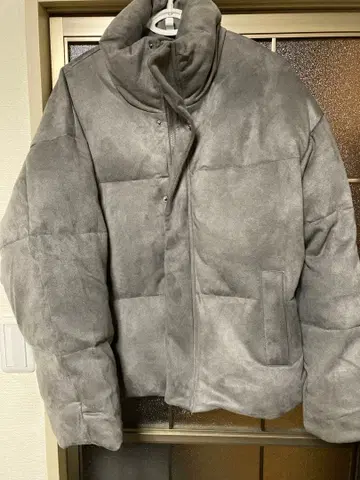 CLEL 볼륨 하이넥 숏 패딩 자켓