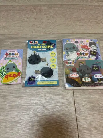 교육 방송 타마 헤어 클립, 스티커, 티슈 세트