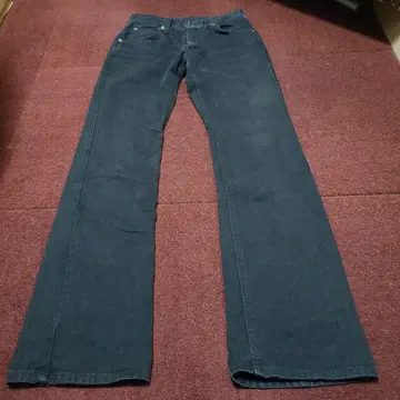 Lee102 블랙 부츠컷 일본제 w29 지퍼 플라이