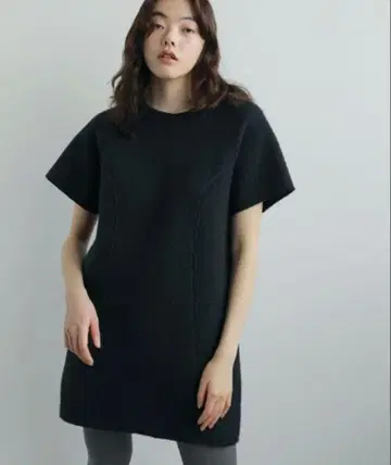 새상품 anuke Boucle Mini Onepiece 네이비