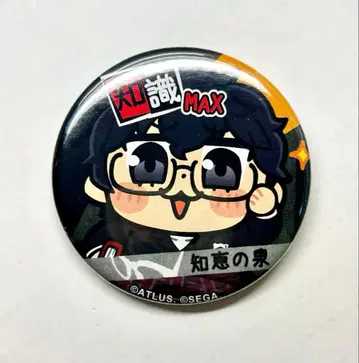 페르소나5 P5R 주인공 지혜의 샘 지식MAX 캔뱃지