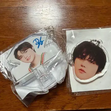 TREASURE 얼굴 아크릴 키링 캡슐 토이 도영 라스트 나이트 클립