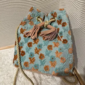 레어 한정품 푸푸라욱 금화산 복조리 2way 숄더백