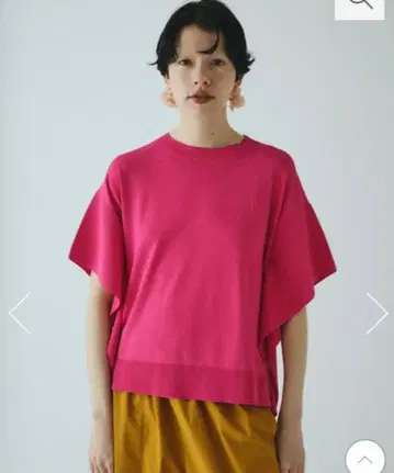 해린도트사이 Mantle sleeve knit tops