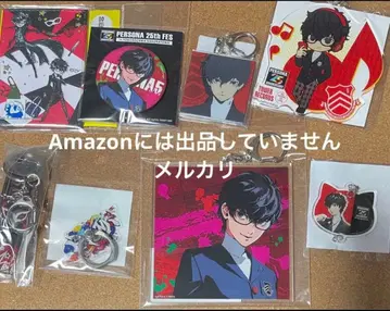 페르소나 5 아케치 고로 주인공 캔뱃지 아크릴 키링 외 일괄