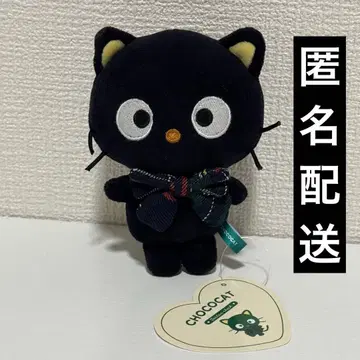 산리오 초코캣 키링 마스코트 타탄 체크