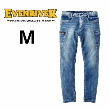 이븐리버 작업옷 스트레치 데님 팬츠 스키니 새상품 M