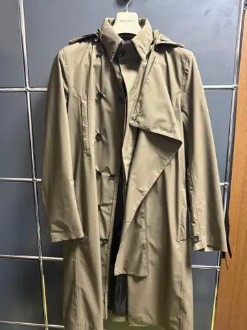 노르웨이안 레인 더블 브레스티드 옴니 길이