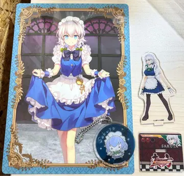 동방Project 이자요이 사쿠야 굿즈 3종 세트