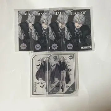 쿠츠하 8주년 8thAnniversary 메탈 카드 클리어 카드