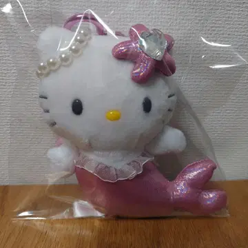[ 미개봉 새상품 ] 헬로키티 판타지 키링 머메이드 다크 핑크 #KH