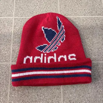 레어 90s adidas 데상트제 archive beanie 니트 모자