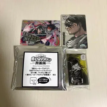 히로아카 원화전 아이자와 쇼타 아크릴 배지 마그넷 스티커 클리어 카드