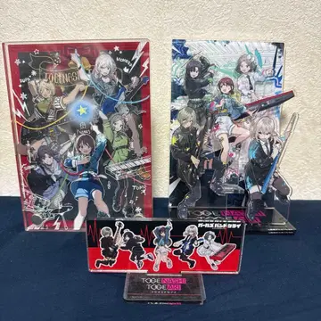 걸즈 밴드 크라이 토게나시 토게아리 아크릴 스탠드 세트와 증정품