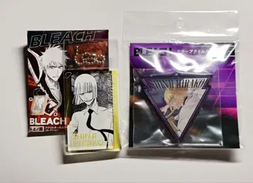 BLEACH 히라코 신지 도미노풍 아크릴 키링 미러 아크릴 키링