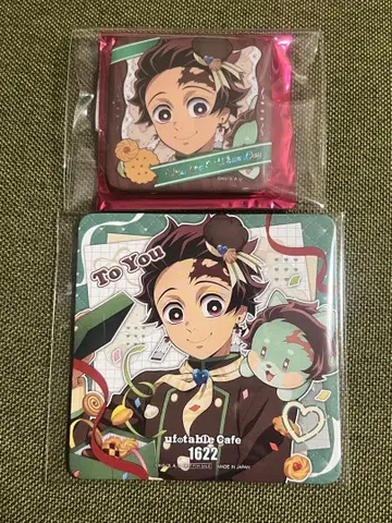 귀멸의 칼날 발렌타인데이 캔뱃지 코스터 카마도 탄지로