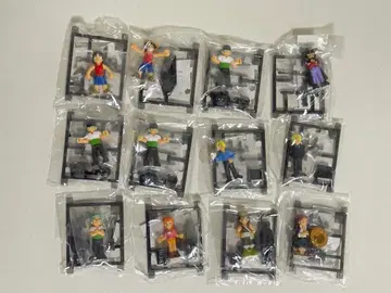 반다이 모여라 원피스 피규어 묶음 판매 내부 가방 미개봉