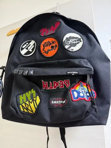 HYSTERIC GLAMOUR x EASTPAK 콜라보 와펜 백팩