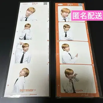 ATEEZ 아티즈 홍중 생일 photoism 4컷 사진 세트