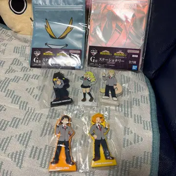 히로아카 제일복권 I상 러버 5종 G상 문구류 2종