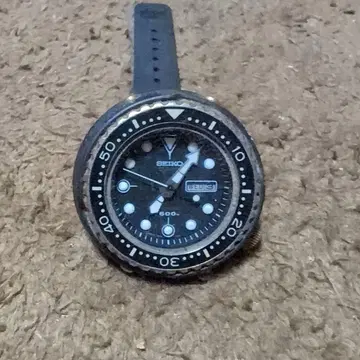SEIKO 다이버 워치 티타늄 600m 방수