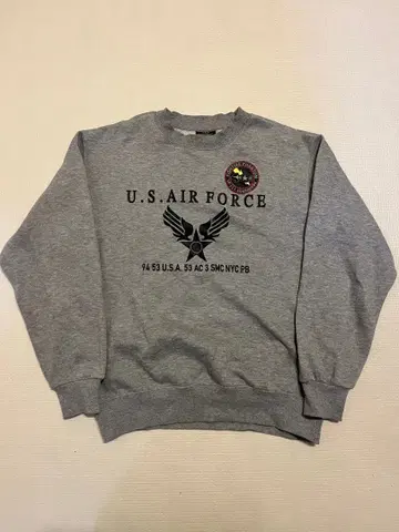[ 미 공군 모티브 ] U.S. AIR FORCE 맨투맨 트레이닝복 와펜