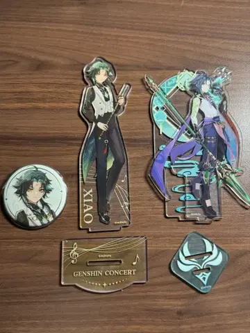 원신 쇼 아크릴 스탠드 캔뱃지