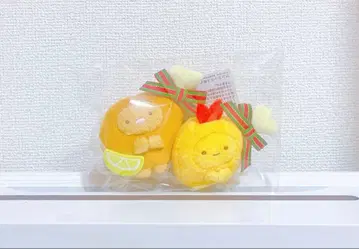 스미코구라시 다정한 손바닥 봉제 인형 새우튀김 꼬리 돈까스 치킨