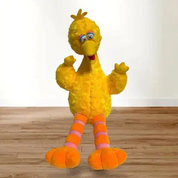 UNIQLO KAWS 빅버드 봉제 인형 세서미 스트릿 콜라보