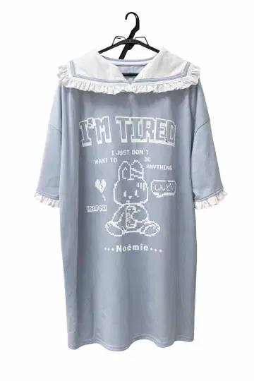 노에미 NOEMI 스카이블루 원피스