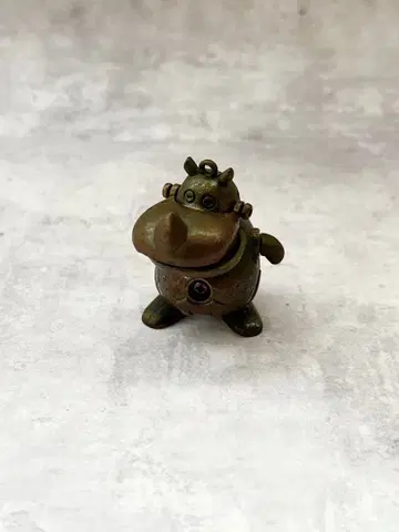 얏타맨 카바메카 초합금 키링 쇼와 레트로