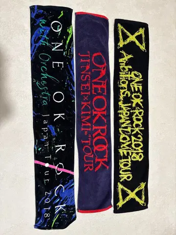 ONE OK ROCK 타월 3개 세트