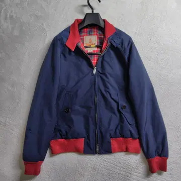 새상품급 레어 영국제 바라쿠타 G9 스윙 자켓 체크 바이컬러