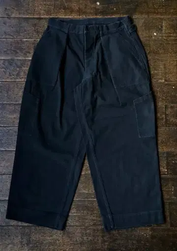 아프레쎄 USAF Hemmed Bottoms 블랙 사이즈 1