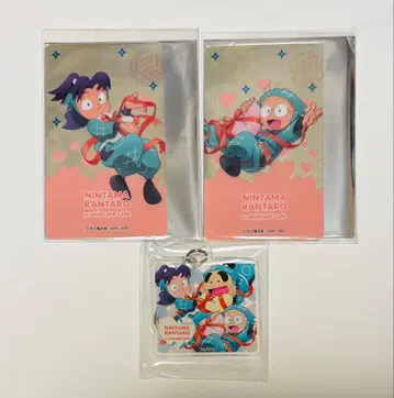 닌타마 란타로 애니메이트 카페 키리마루 란타로 클리어 카드 아크릴 키링