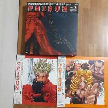 LD 트라이건 1 7 초회 생산분 특제 한정판 BOX