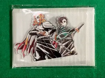 귀멸의 칼날 렌고쿠 쿄쥬로와 카마도 탄지로 배경 포함 아크릴 스탠드