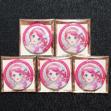 니지산지 8th 8주년 글리터 캔뱃지 D그룹 쿠라모치 메루토 캔뱃지