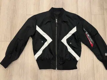 Neil Barrett 닐바렛 Alpha 콜라보 봄버 블루종