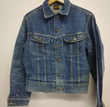 1950년대 50 sLee 101J 빨간색 택 후기 카우보이 빈티지 38