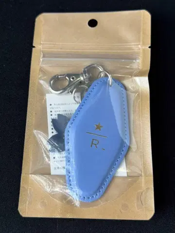 스타벅스 리저브 가죽 키링 라이트 블루 사쿠라 2023