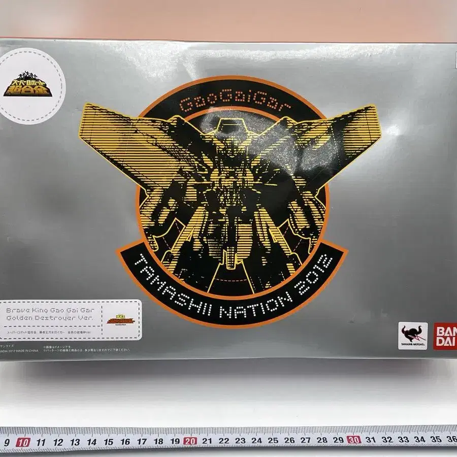 Super Robot Chogokin – The King Of Braves GaoGaiGar (Gold Destroyer Ver.) – Tamashii Nation 2012 Exclusive – 150 Mm, Limitierte Sammlerfigur