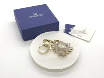 스와로브스키 리틀 피그 파베 크리스탈 백참 골드 계열