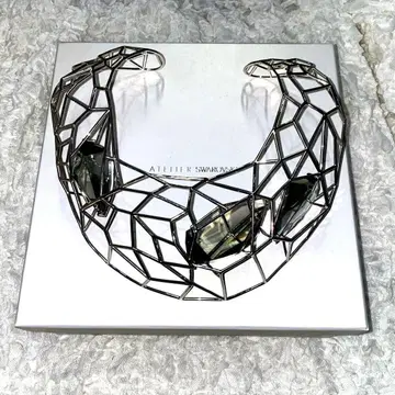 ATELIER SWAROVSKI 아틀리에 스와로브스키 메탈 목걸이