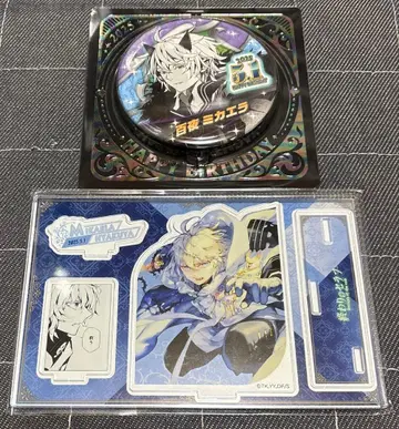 종말의 세라프 햐쿠야 미카엘라 생일 명장면 디오라마 피규어 캔뱃지